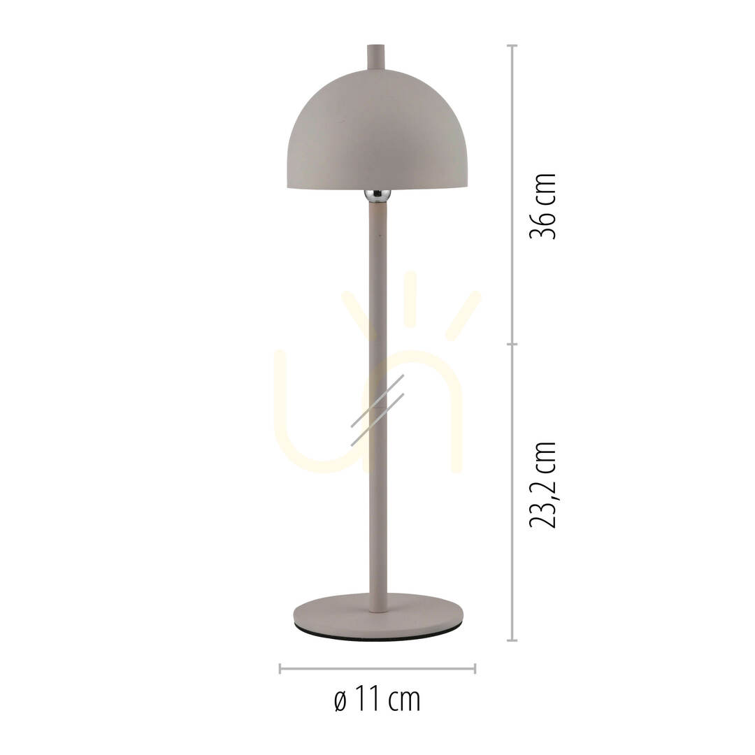 Šou Stolná lampa BELLIS 19244-39, béžová, 1xLED Stolná lampa BELLIS 19244-39, béžová, 1xLED