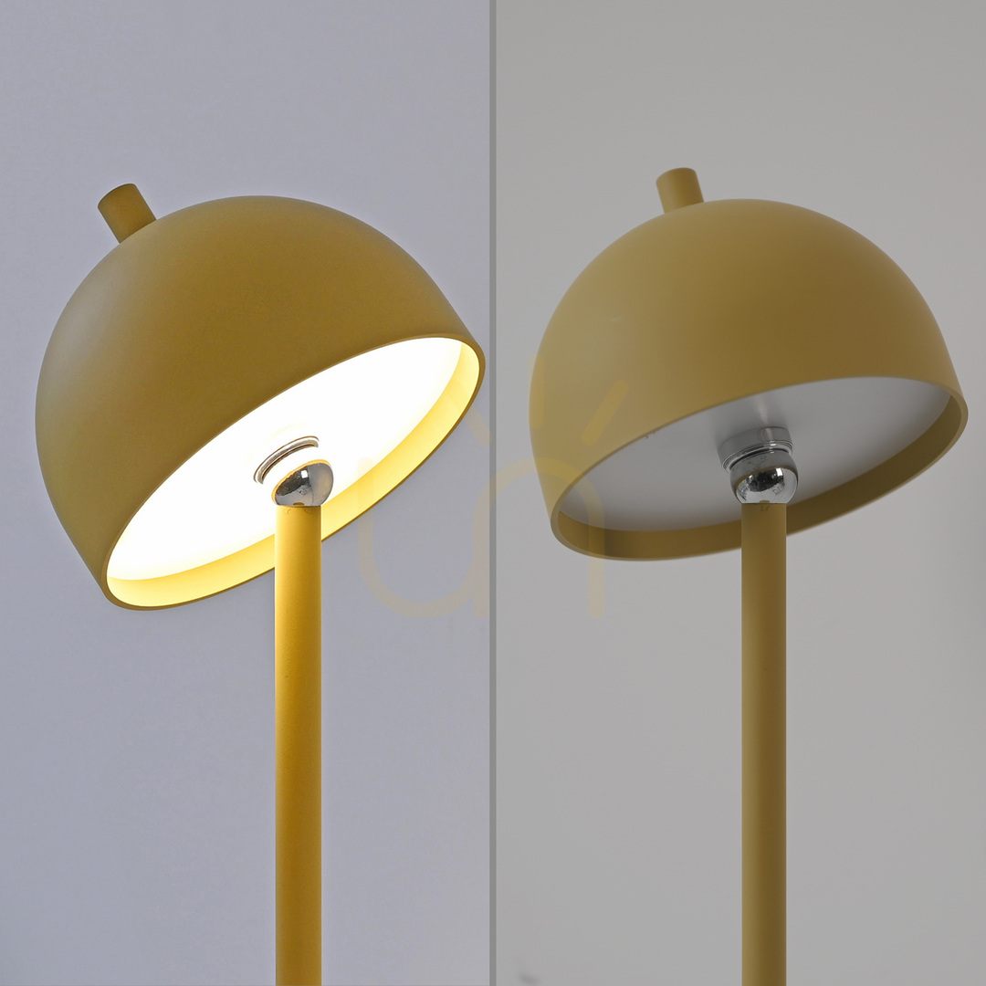Skontrolujte Stolná lampa BELLIS 19244-81, žltá, 1xLED Stolná lampa BELLIS 19244-81, žltá, 1xLED