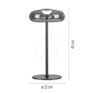 Stolná lampa POSH 15697-15, sivá, 1xLED 8 Stolná lampa POSH 15697-15, sivá, 1xLED small 8