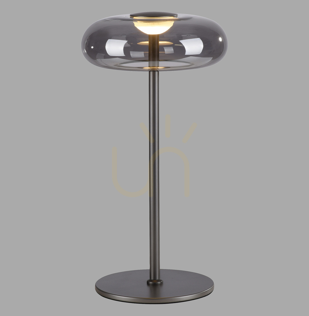 Skontrolujte Stolná lampa POSH 15697-15, sivá, 1xLED Stolná lampa POSH 15697-15, sivá, 1xLED