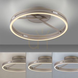 PURE LOOP 6552-97 Hnedé stropné svietidlo, 2xLED small 4