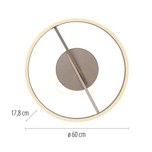 PURE LOOP 6552-97 Hnedé stropné svietidlo, 2xLED small 9