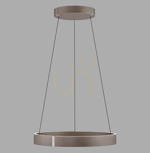 Skontrolujte PURE E-CLIPSE 2561-34 Hnedé závesné svietidlo s 2 LED diódami