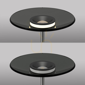 Stojaca lampa PURE MOON 594-15, sivá, 2xLED 1 Stojaca lampa PURE MOON 594-15, sivá, 2xLED small 1
