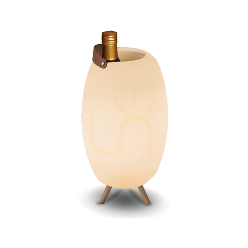 Skontrolujte APOLO 3263 Biela záhradná lampa s 1 LED