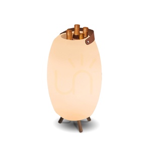 APOLO 3252 Biela záhradná lampa s 1 LED small 0