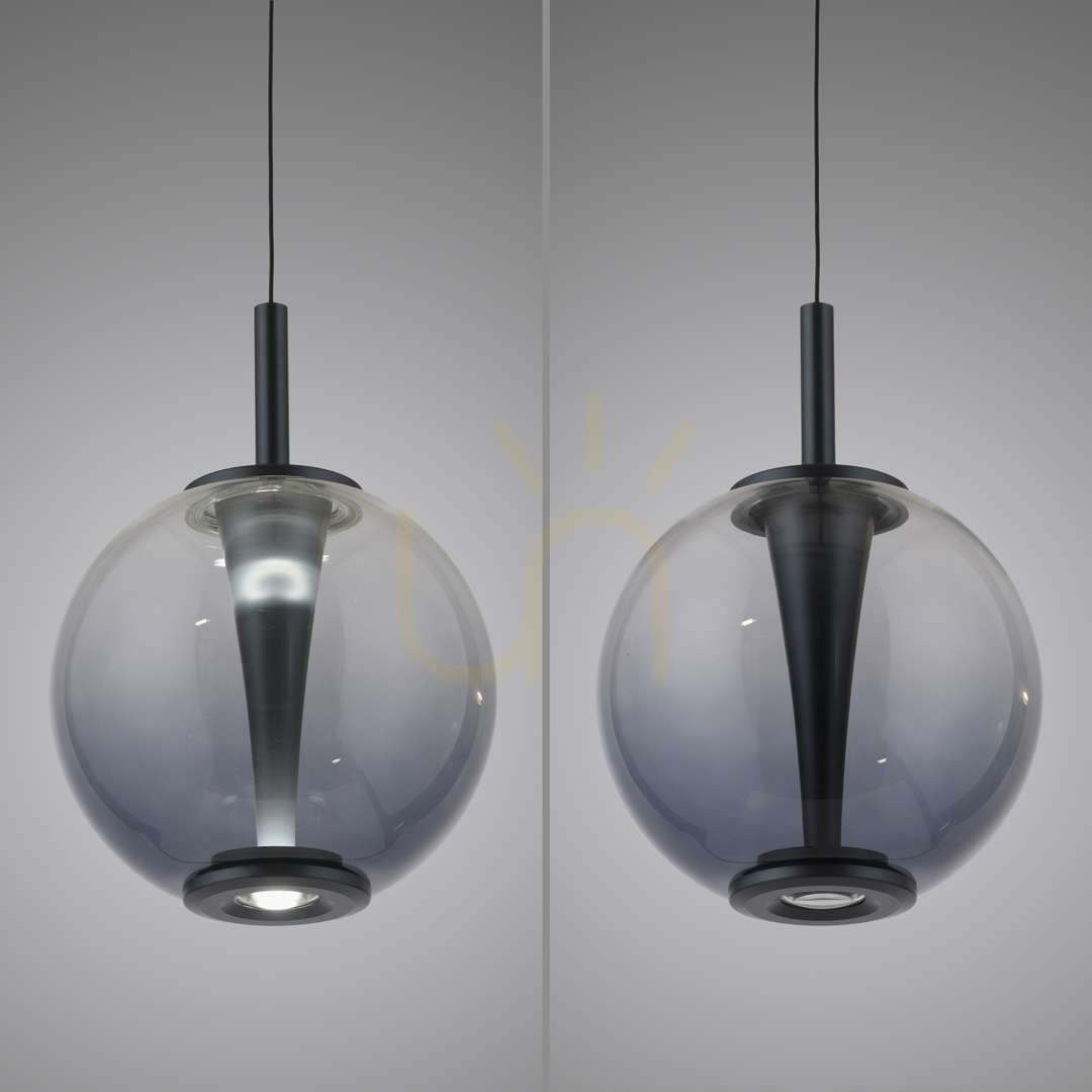 Skontrolujte PURE INFINITY 2220-15 Šedé závesné svietidlo s 1 LED žiarovkou PURE INFINITY 2220-15 Šedé závesné svietidlo s 1 LED žiarovkou