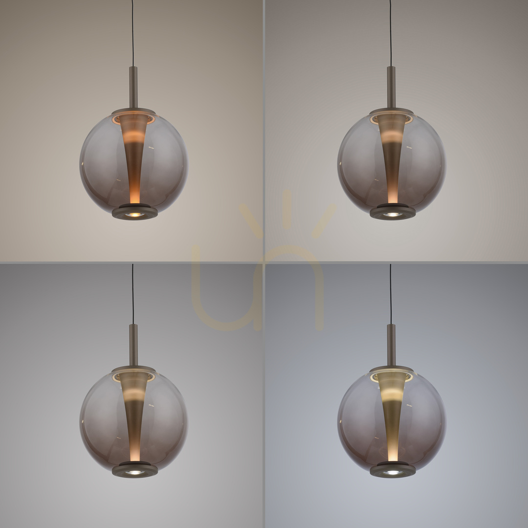 Skontrolujte Závesné svietidlo PURE INFINITY 2220-97, hnedé, 1xLED Závesné svietidlo PURE INFINITY 2220-97, hnedé, 1xLED
