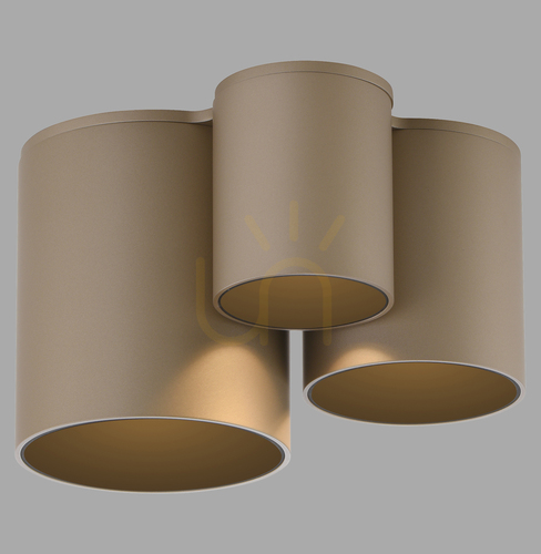 Skontrolujte PURE POINT 6750-97 Hnedé stropné svietidlo, 1xLED