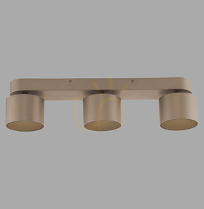 PURE CUP 6227-97 Hnedé stropné svietidlo s 3 LED diódami small 0