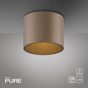 Stropné svietidlo PURE POINT 6761-97, hnedé, 1xLED small 1