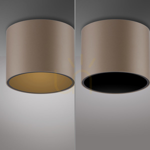 Stropné svietidlo PURE POINT 6761-97, hnedé, 1xLED small 3