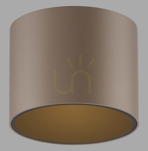 Stropné svietidlo PURE POINT 6761-97, hnedé, 1xLED small 0