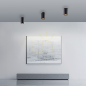 Stropné svietidlo PURE POINT 6749-18, čierne, 1xLED small 2