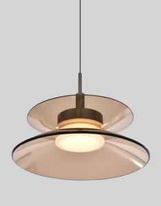 Závesné svietidlo CREMA, hnedé / kávové tienidlo 6058-121 Aviano small 2