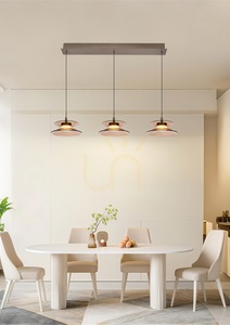 Závesné svietidlo CREMA Straight s 3 žiarovkami, hnedé / kávové tienidlo 7058-321 Aviano small 0