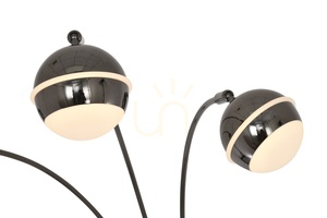 Stojaca lampa BIARRITZ „Trio“, čierny chróm, 3047-305, Aviano small 4