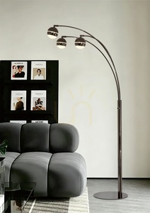 Stojaca lampa BIARRITZ „Trio“, čierny chróm, 3047-305, Aviano small 6