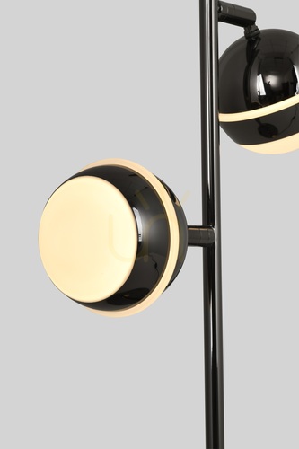 Skontrolujte BIARRITZ Dvojitá stojaca lampa, čierny chróm, 8047-205, Aviano
