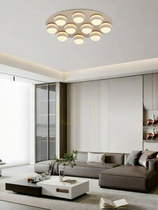 BIARRITZ Okrúhle LED stropné svietidlo, farba Cashmere, 9047-1013, Aviano small 4
