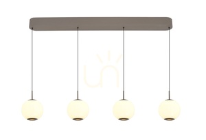 LUBERON Cashmere 7051-413 Aviano – 4-žiarové rovné LED závesné svietidlo small 1