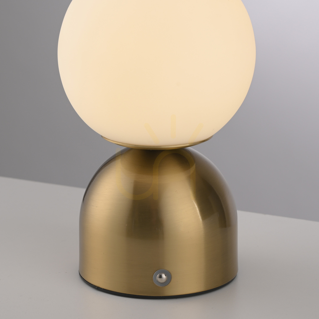 Šou Stolná lampa RUDI 19218-12, zlatá, 1xLED Stolná lampa RUDI 19218-12, zlatá, 1xLED