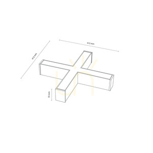 Luxe Pro White CCT konektor X small 1