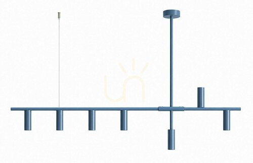 Skontrolujte Závesné svietidlo Trevo 7 Dusty Blue ALDEX 1104T16