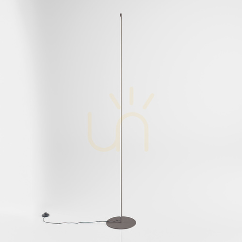 Skontrolujte EBONY P/T FEBPIT – titánová stojaca lampa od Gea Luce