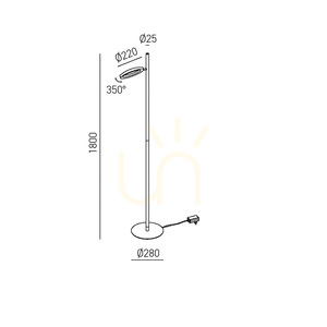 GPIA31 Stojaca lampa Gea Luce small 1