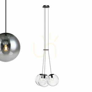 Závesné svietidlo s.luce Orb Cluster, medené, sklenené, 3× E27, Ø 30 cm 14 Závesné svietidlo s.luce Orb Cluster, medené, sklenené, 3× E27, Ø 30 cm small 14