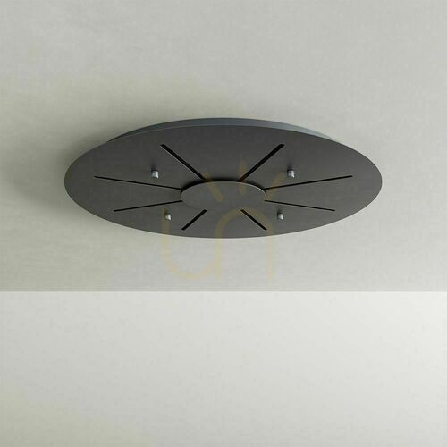 Skontrolujte Závesný luster s.luce Echos, 12× E27, viacfarebné sklo, stropná rozeta Ø 80 cm