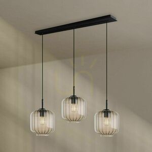 Závesné svietidlo s.luce Velo, 3× E27, číre sklo, Ø 20 cm 0 Závesné svietidlo s.luce Velo, 3× E27, číre sklo, Ø 20 cm small 0