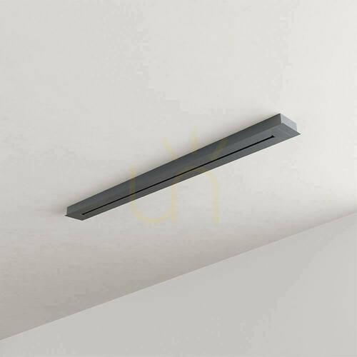 Skontrolujte Závesné svietidlo s.luce Velo, 3× E27, číre sklo, Ø 25 cm, stropná lišta 120 cm