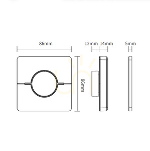 Stmievacia súprava s.luce Smart-Dim-Set 230 V, 4-zónová, biela, s diaľkovým ovládaním small 8