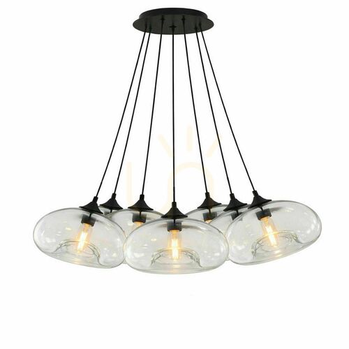 Skontrolujte Závesné svietidlo s.luce Cruet, 7 × E27, číre sklo