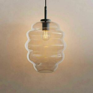 Sklenené závesné svietidlo s.luce Echos Cluster, 3× E27, viacfarebné, Ø 25 cm small 2