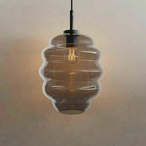 Sklenené závesné svietidlo s.luce Echos Cluster, 7× E27, priehľadné, Ø 25 cm 7 Sklenené závesné svietidlo s.luce Echos Cluster, 7× E27, priehľadné, Ø 25 cm small 7