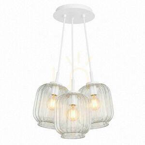 Sklenené závesné svietidlo s.luce Velo Cluster, viacfarebné, 3× E27, tienidlá Ø 20 cm 11 Sklenené závesné svietidlo s.luce Velo Cluster, viacfarebné, 3× E27, tienidlá Ø 20 cm small 11