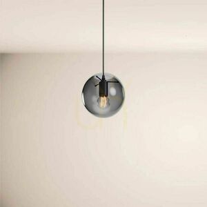 Závesné svietidlo s.luce Orb Cluster, biele sklenené, 7× E27, Ø 20 cm small 12