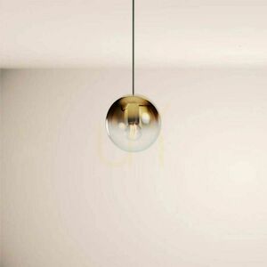 Závesné svietidlo s.luce Orb, priehľadné sklo, 13 × E27 small 13