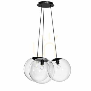 Závesné svietidlo s.luce Orb Cluster, číre sklo, 3× E27, 3× Ø 30 cm 8 Závesné svietidlo s.luce Orb Cluster, číre sklo, 3× E27, 3× Ø 30 cm small 8