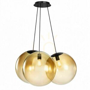 Závesné svietidlo s.luce Orb, biele sklenené, 3× E27, Ø 50 cm 4 Závesné svietidlo s.luce Orb, biele sklenené, 3× E27, Ø 50 cm small 4