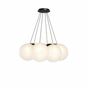 Závesný luster s.luce Orb, zlatý, sklenený, 7 × E27, Ø 50 cm small 4