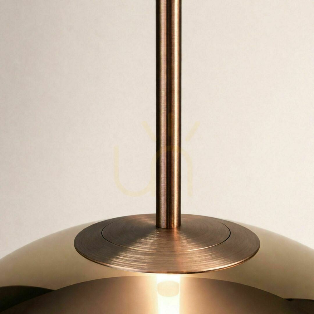 vyhliadka LED závesné svietidlo s.luce Mira, hnedé sklo, Ø 40 cm, 5 W, 3000 K LED závesné svietidlo s.luce Mira, hnedé sklo, Ø 40 cm, 5 W, 3000 K