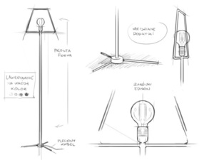 Stolná lampa FIRKANT TABLE small 5