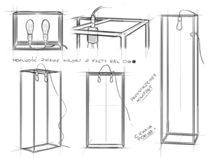 Stolová lampa METRIC TABLE small 5