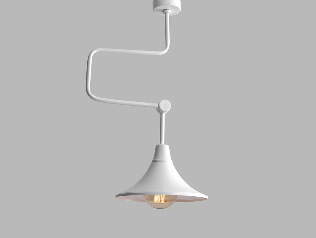 Skontrolujte Závesná lampa MILLER - biela Závesná lampa MILLER - biela