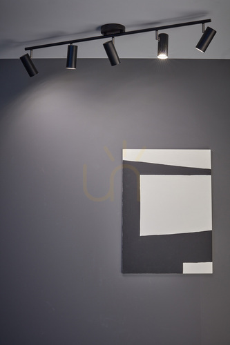 Skontrolujte Plafond Markslojd Barcelona 5x12W čierny kovový 109 cm 107351