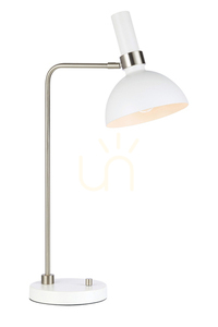 Stolná lampa Markslojd LARRY 107502 biela kov 65 cm small 0